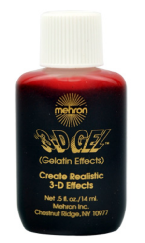3-D Gel Blood Red Squeeze 0.5 oz