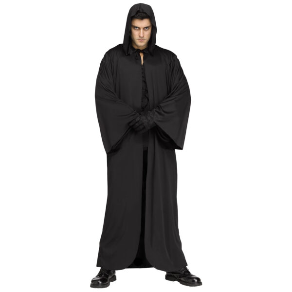 Black Hooded Robe