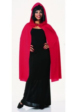 45" Hooded Fabric Cape