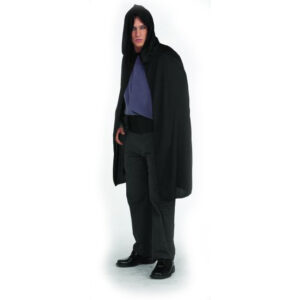 45" Hooded Fabric Cape