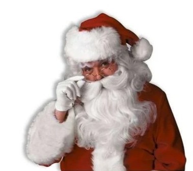 Dlx Santa Claus Wig & Beard