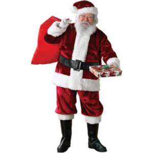 Crimson Regal Santa, Plush - Standard