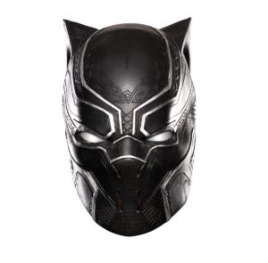 32845 Black Panther full vinyl mask