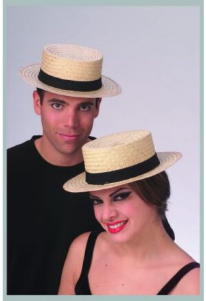 Straw Sailor, Skimmer Hat