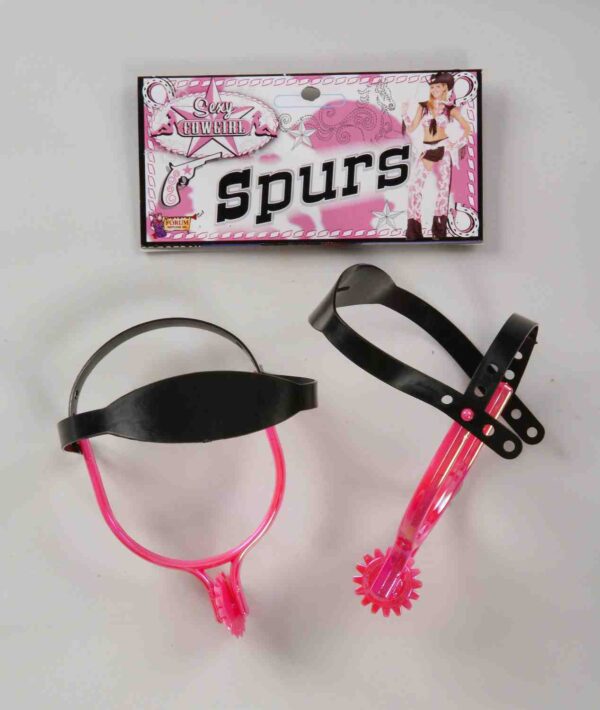 Cowgirl Pink Spurs