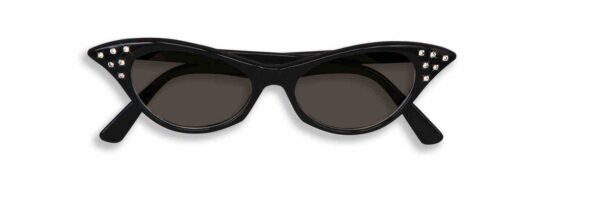 50's Rhinestone Sun Glasses (dark lenses)