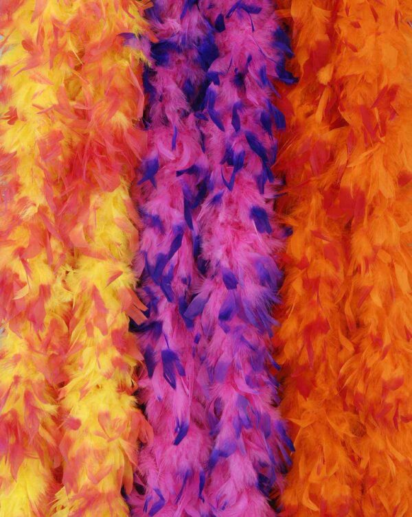 Feather Boa, 2 tone