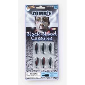 Zombie Black Blood Capsules