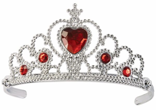Ruby Heart Tiara