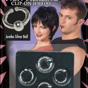 Non Pierce - Jumbo Silver Ball