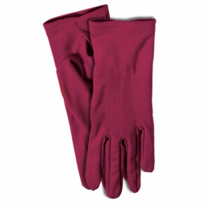 Short Gloves - Burgundy