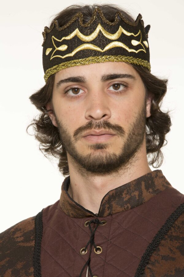 Black & Gold King's Crown