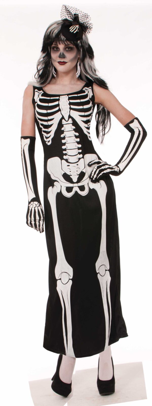 Long Skeleton Dress