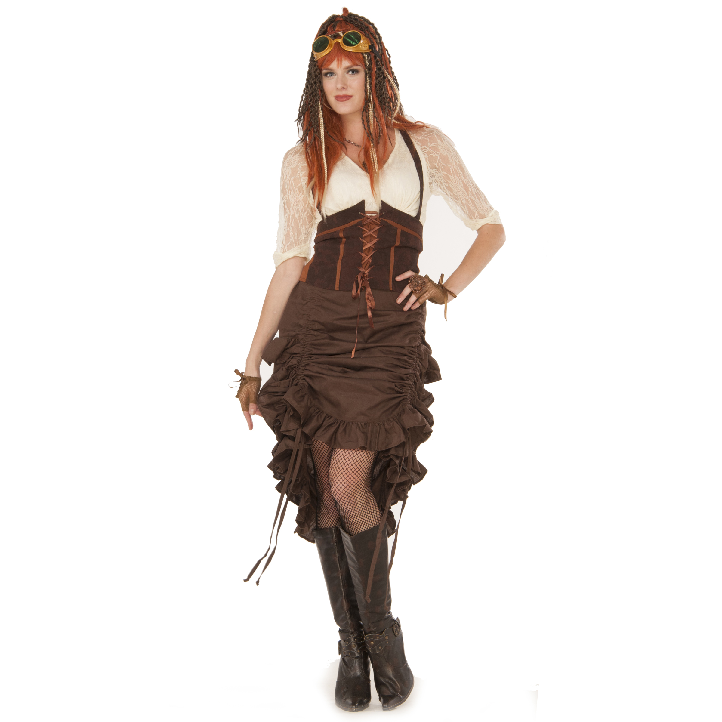 Steampunk Saloon Girl Costume 