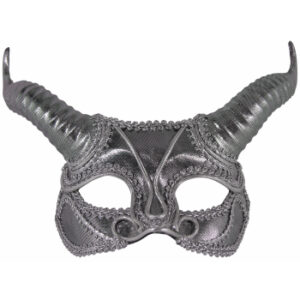 1/2 Mask w/ Horns & Eyeglass Comfort Arms