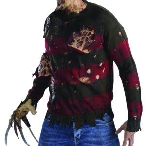 Freddy Krueger Deluxe Sweater with Burned Flesh