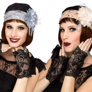 Flapper Cloche & Gloves