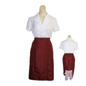 1940's - 1950's Skirt Brown