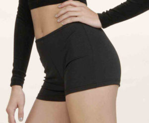 Black Hot Shorts