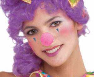 Circus Sweetie Pink Clown Nose