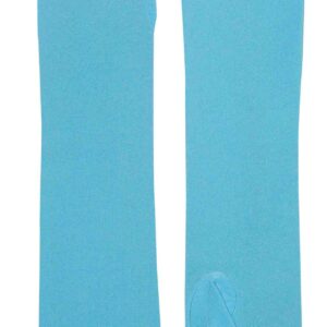 Long Gloves - Medium Blue