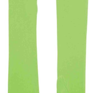 Long Gloves - Lime Green