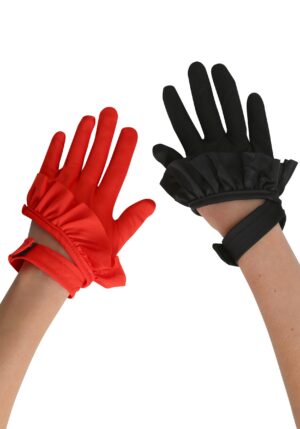 73420 Harley Quinn Clown Gloves Clown Gloves