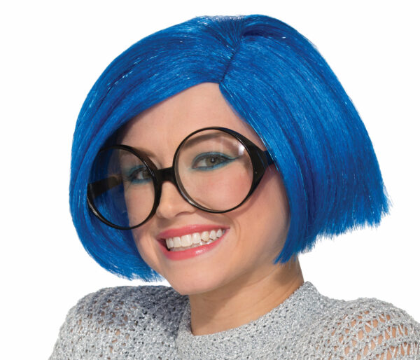 Blue Bob Wig