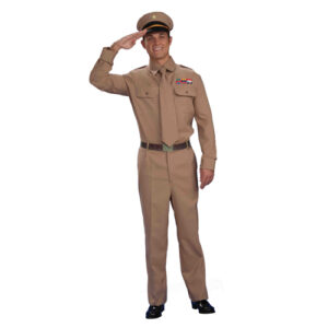 Army General Shirt & Tie