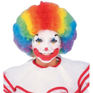 Rainbow Clown Wig