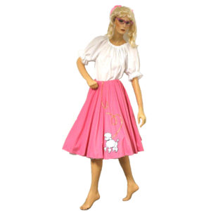 PoodleSkirtPink Poodle Skirt & Crinoline