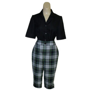 Plaid Peddle Pushers