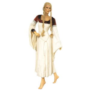 Medieval Maiden w/ brown velvet