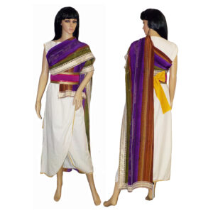 King of Siam's Wife with Multi Color Sari