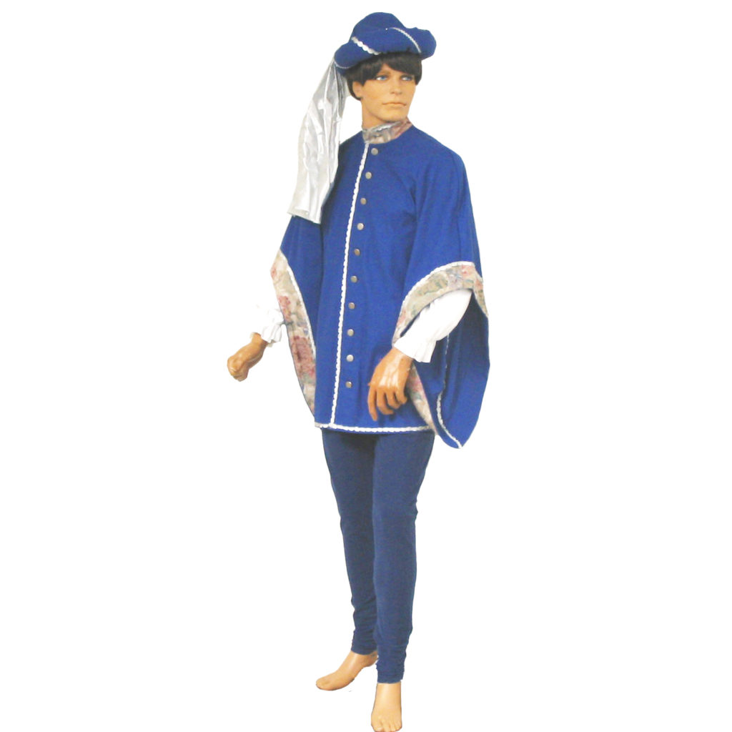 Medieval / Renaissance Man Blue Beauty and the Beast Costumes