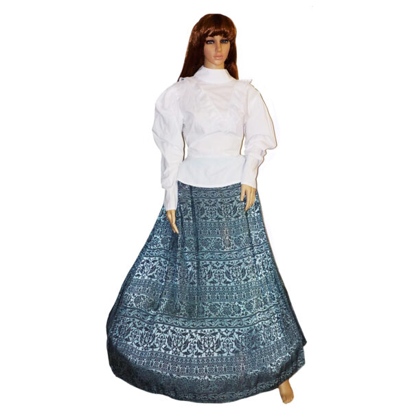 Victorian Blouse, Skirt and Hoop Slip