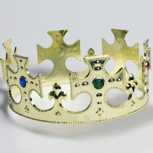 Prince Crown - Gold Plastic