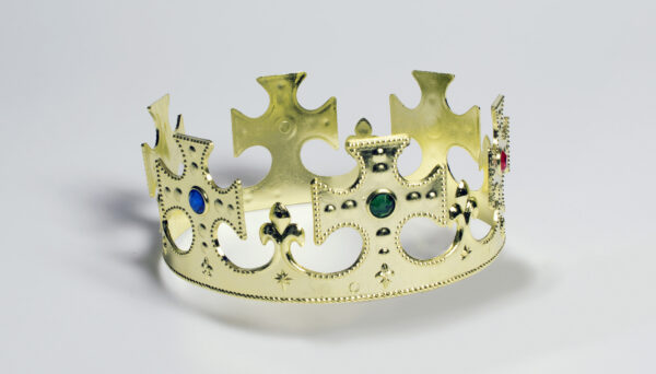 Prince Crown - Gold Plastic