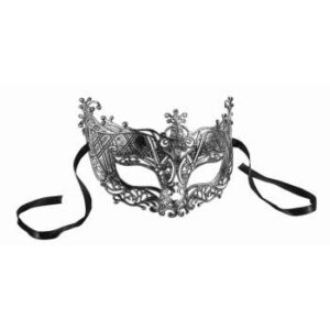 Silver Filigree Half Mask