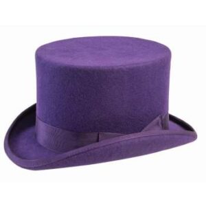 Deluxe Purple Top Hat