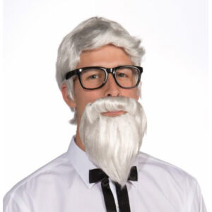 Southern Colonel Wig & Beard