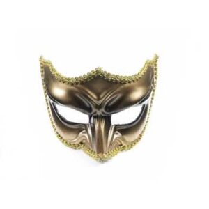 Devil Mask with Eyeglass Comfort Arms - Gold