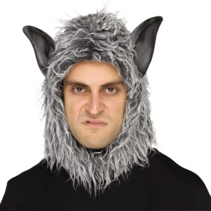 Man or Beast Cowl Wolf