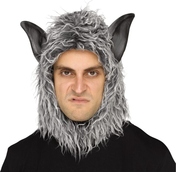 Man or Beast Cowl Wolf