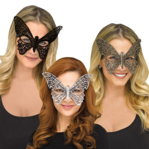 Gothic Lace Butterfly Mask
