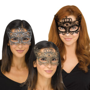 Gothic Lace Queen Mask