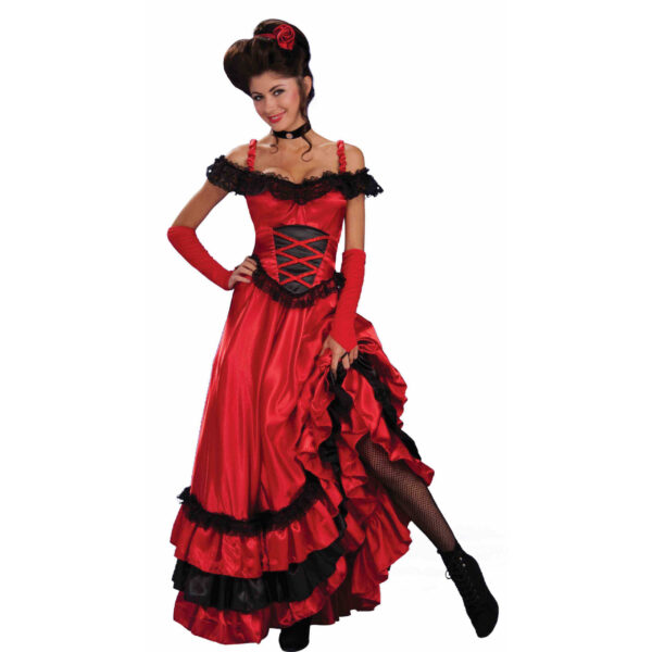 Saloon Sweetie Red/Black
