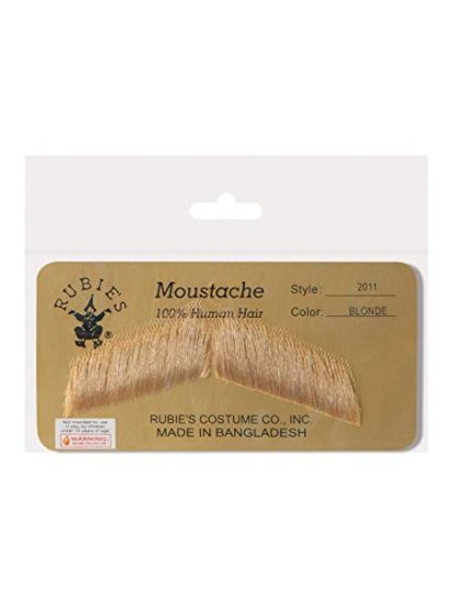 Human Hair Gentleman's Mustache