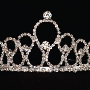 Silver Rhinestone Tiara