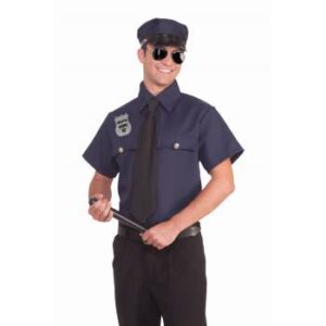 Police Shirt and Hat Kit